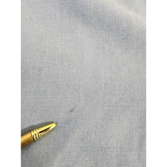 All Saints Jada Playsuit Romper Size 10 Lyocell Belt Chambray Shorts Pockets - Picture 10 of 12